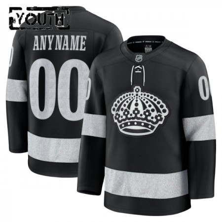 Lasten NHL Los Angeles Kings Pelipaita Custom 2025-26 Fanatics Premium Alternate Musta
